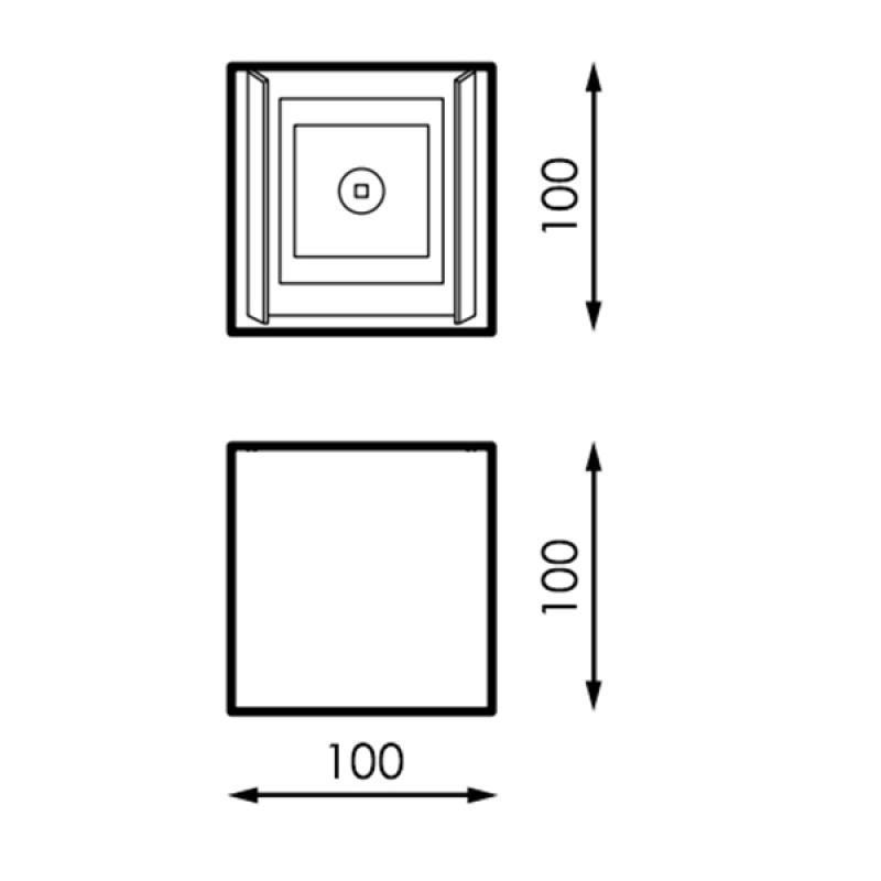 Aplique de Pared Led Black 6W - Imagen 2