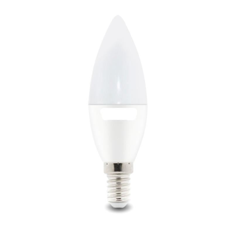 Bombilla Led C37 E14 6W - Imagen 1