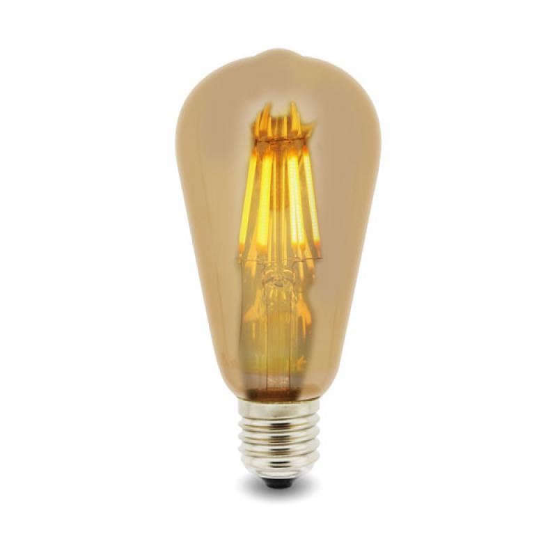 Bombilla Led Filamento E27 ST64 6W 2300 - Imagen 1