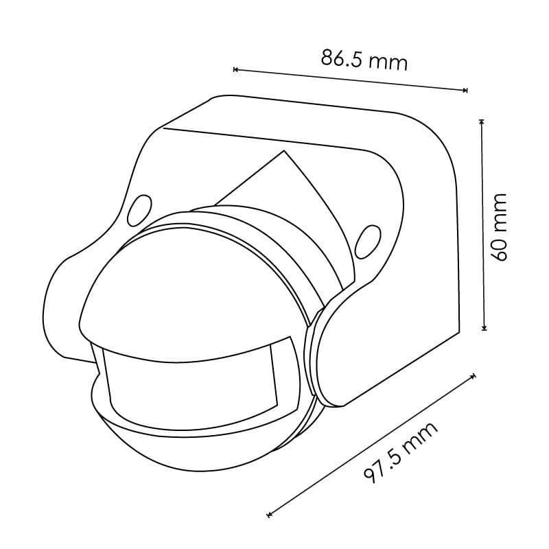 DETECTOR DE MOVIMIENTO SUPERFICIE - Imagen 2