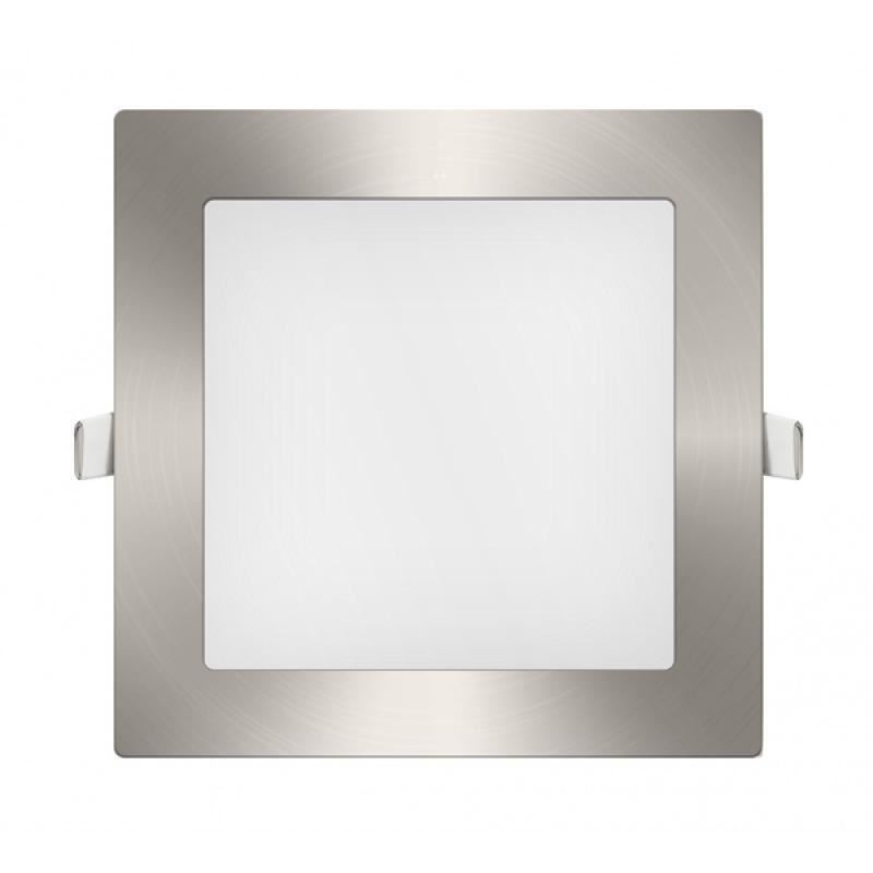 Downlight Cuadrado Níquel 18W 6000K - Imagen 1