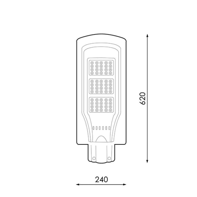 Farola Solar Led 60W Con Sensor - Imagen 5