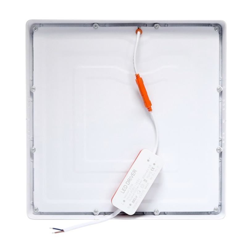 Plafón cuadrado blanco 25W 6K - Imagen 2