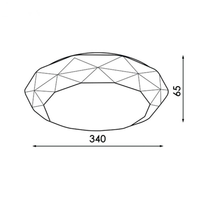 Plafón Led Circular 24W - Imagen 2