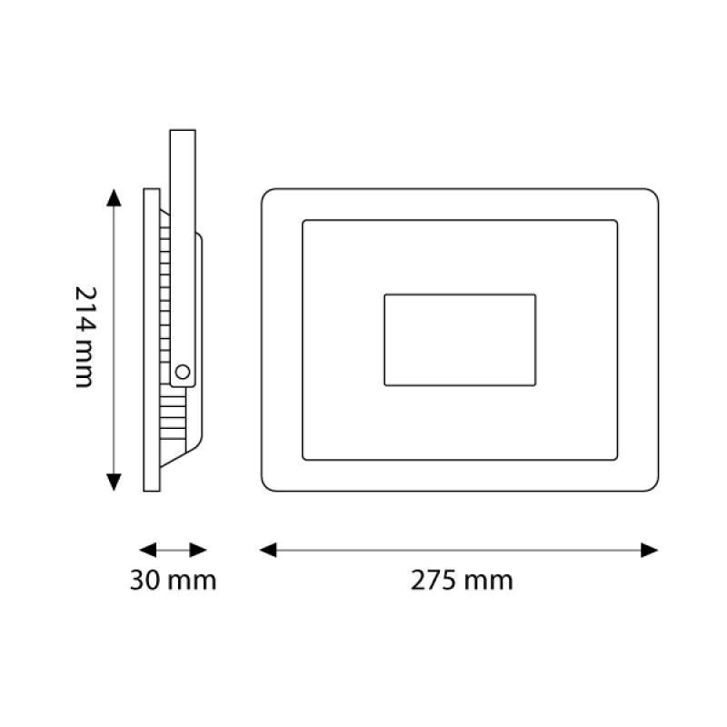 Proyector 100W Regulable 6000K - Imagen 2